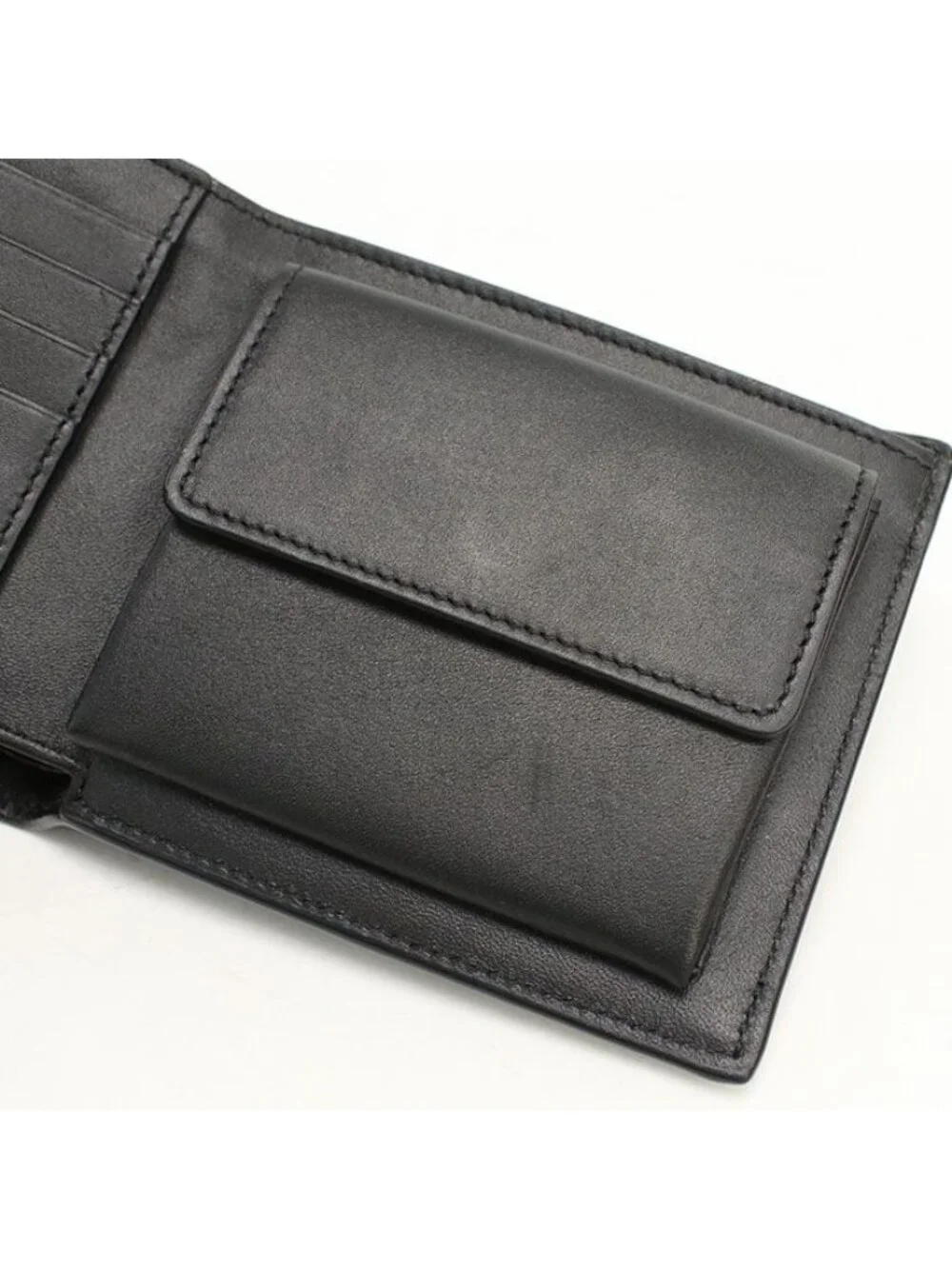 Loewe Bifold Coin Wallet Puzzle Supplement Grain Calfskin